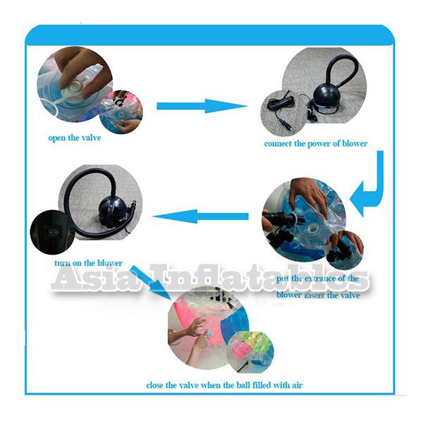 Inflatable Water Zorb , Water Walking Zorb Ball For Water Games