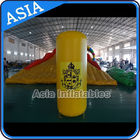 Inflatable Buoys , Cylinder Shape For Water Triathlons Advertising