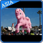 Customized Helium Balloon Animal Shaped  , Cartoon Character Pink Pig Inflatable