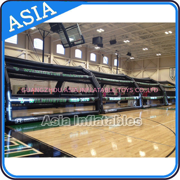 Combined Batting Cage Inflatable Event Tent For Practice At Sports GYM