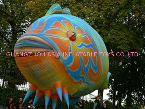 The colorful fish inflatable helium balloon for decoration